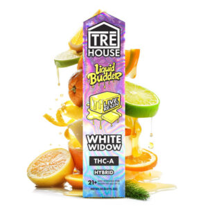Tre House THCA Liquid Budder Disposable - White Widow.