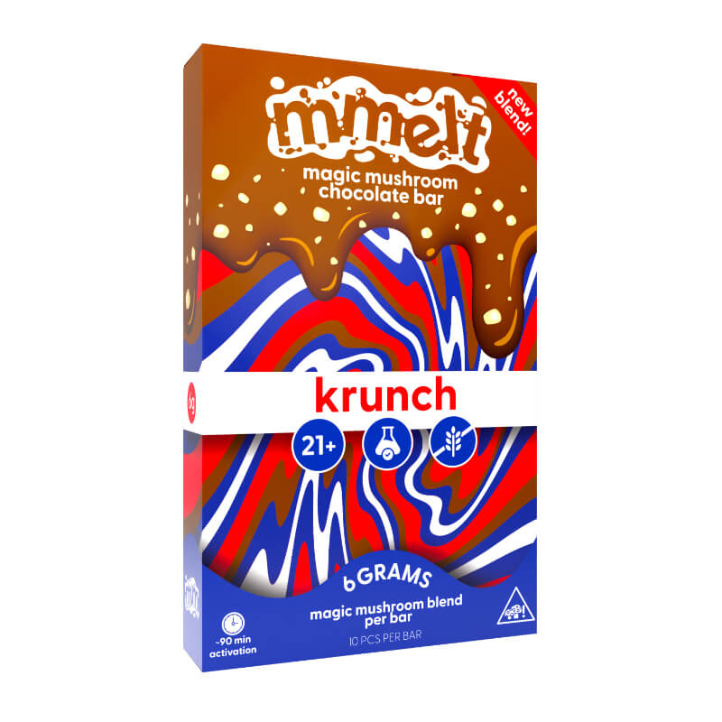 Mmelt Mushroom Chocolate comes in four flavors.